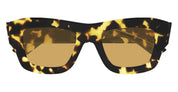 Ottica Mondello Roma - Bottega Veneta - BV1357S-003 - BV1357S-003 - HAVANA - Acetate - shape Squared - Havana - EYEWEAR - SUNGLASSES - Donna,Women - lens Brown - Made In Japan