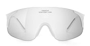 Ottica Mondello Roma - Alba Optics - 8050054518107 - JUMBO - WHITE / VZUM SUPER ALU - Tr90 - shape Mask - White - EYEWEAR - SUNGLASSES - Unisex,Uomo,Donna,Women,Men - lens Grey - Made In Italy