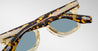 Ottica Mondello Roma - Jacques Marie Mage - JMMDU-10Y3 - DECADE COLLECTION: DEVAUX - DUN - Acetate - shape Panto - grey - EYEWEAR - SUNGLASSES - Uomo,Men - lens Blue - Made In Japan