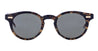 Ottica Mondello Roma - Thom Browne - UES404A-G0002-205-45 - ROUND - DARK BROWN - Acetate - shape Round - dark brown - EYEWEAR - SUNGLASSES - Uomo,Men - lens Grey - Made In Japan