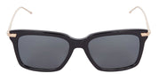 Ottica Mondello Roma - Thom Browne - UES701A-G0003-001-49 - RECTANGULAR 49 - BLACK / GOLD - Acetate, titanium - shape Rectangular - Black, gold - EYEWEAR - SUNGLASSES - Unisex,Uomo,Donna,Women,Men - lens Grey - Made In Japan