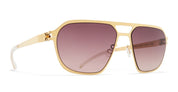 Ottica Mondello Roma - Mykita - 10088770 - SINCLAIR - GLOSSY GOLD - stainless steel - shape  - Gold - EYEWEAR - SUNGLASSES - Uomo,Men - lens  - Made In Germany