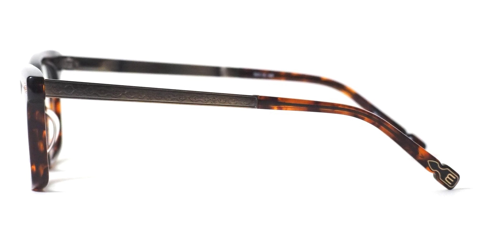 Ottica Mondello Roma - Matsuda - M2078.RX.DTO-AG.52 - M2078 - DARK TORTOISE / ANTIQUE GOLD RX - Acetate - shape Rectangular - Tortoise - EYEWEAR - EYEGLASSES - Unisex,Uomo,Donna,Women,Men - lens Clear - Made In Japan