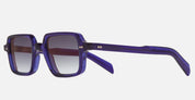 Ottica Mondello Roma - Cutler and Gross - CGSN-GR02-48-A4 - GR02 - INK COLOR STUDIO - Acetate - shape Rectangular - blue - EYEWEAR - SUNGLASSES - Unisex,Uomo,Donna,Women,Men - lens Gradient grey - Made In Italy