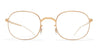 Ottica Mondello Roma - Mykita - 10090331 - SOLEA POW1 - CHAMPAGNE GOLD RX - stainless steel - shape Round - Gold - EYEWEAR - EYEGLASSES - Unisex,Uomo,Donna,Women,Men - lens Clear - Made In Germany