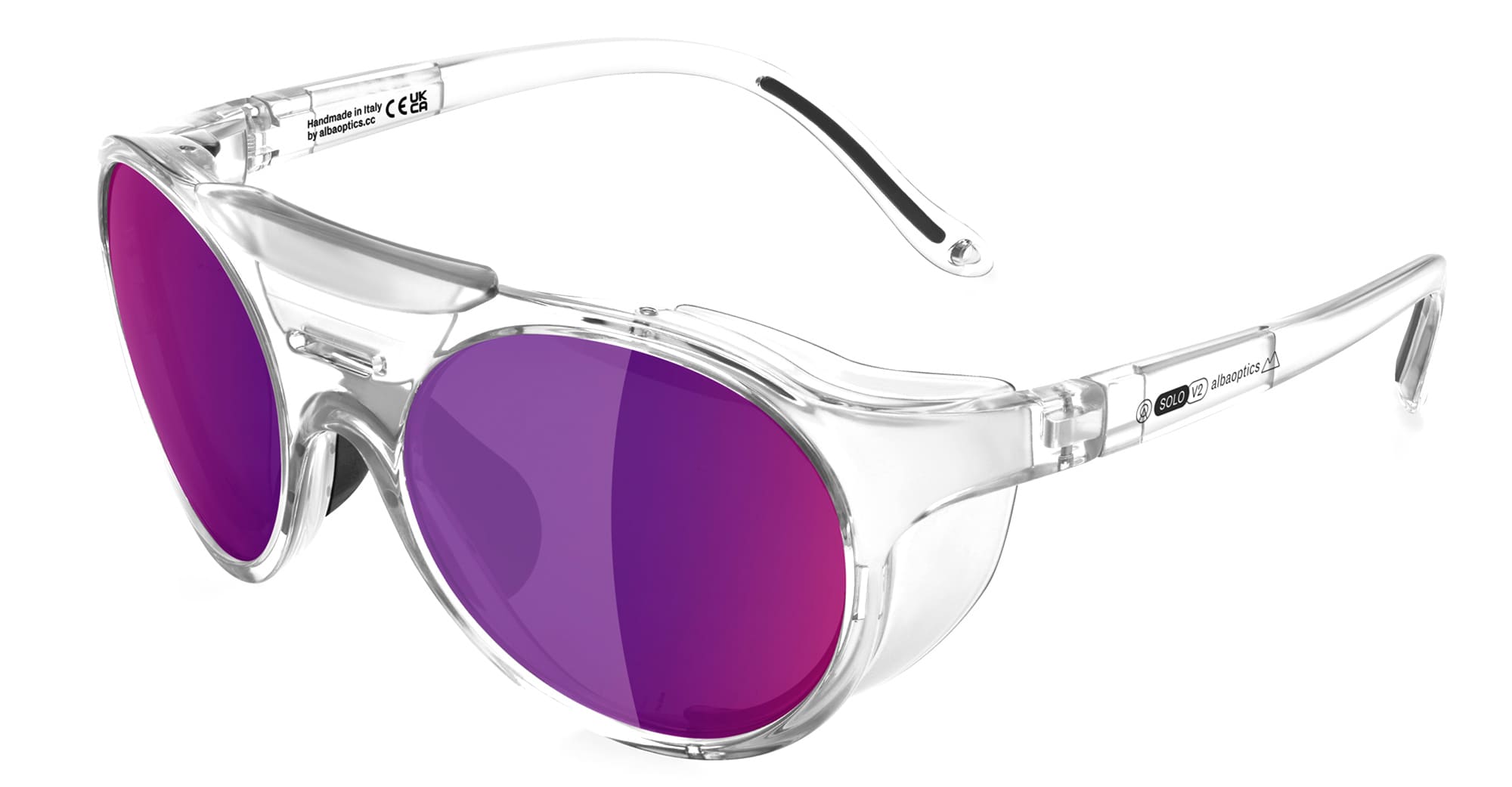  VZUM PLASMA - Tr90 - shape  - transparent - EYEWEAR - SUNGLASSES - Unisex,Uomo,Donna,Women,Men - lens  - Made In Italy