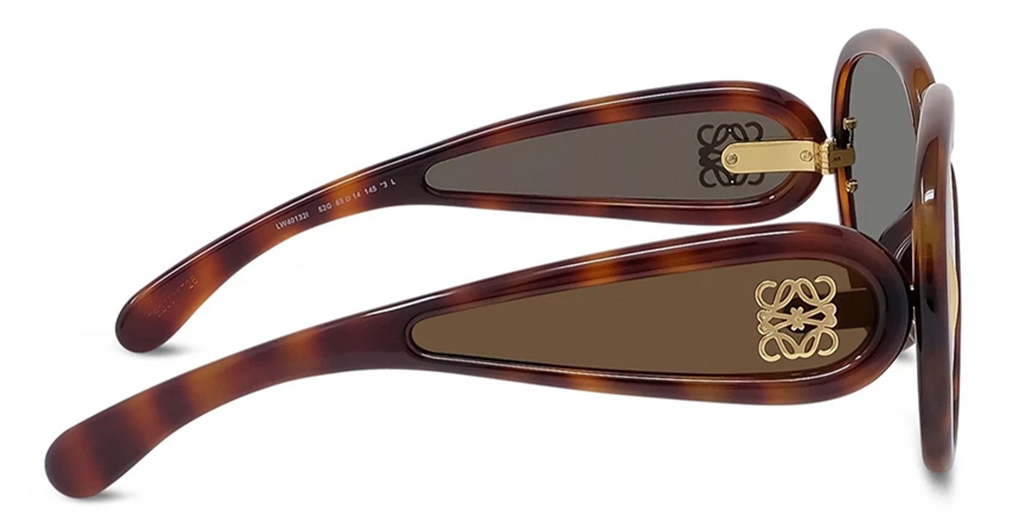 Ottica Mondello Roma - Loewe - LW40132I6552G - ANAGRAM LW40132I - HAVANA - nylon - shape Aviator - ivory - EYEWEAR - SUNGLASSES - Donna,Women - lens Brown - Made In Italy