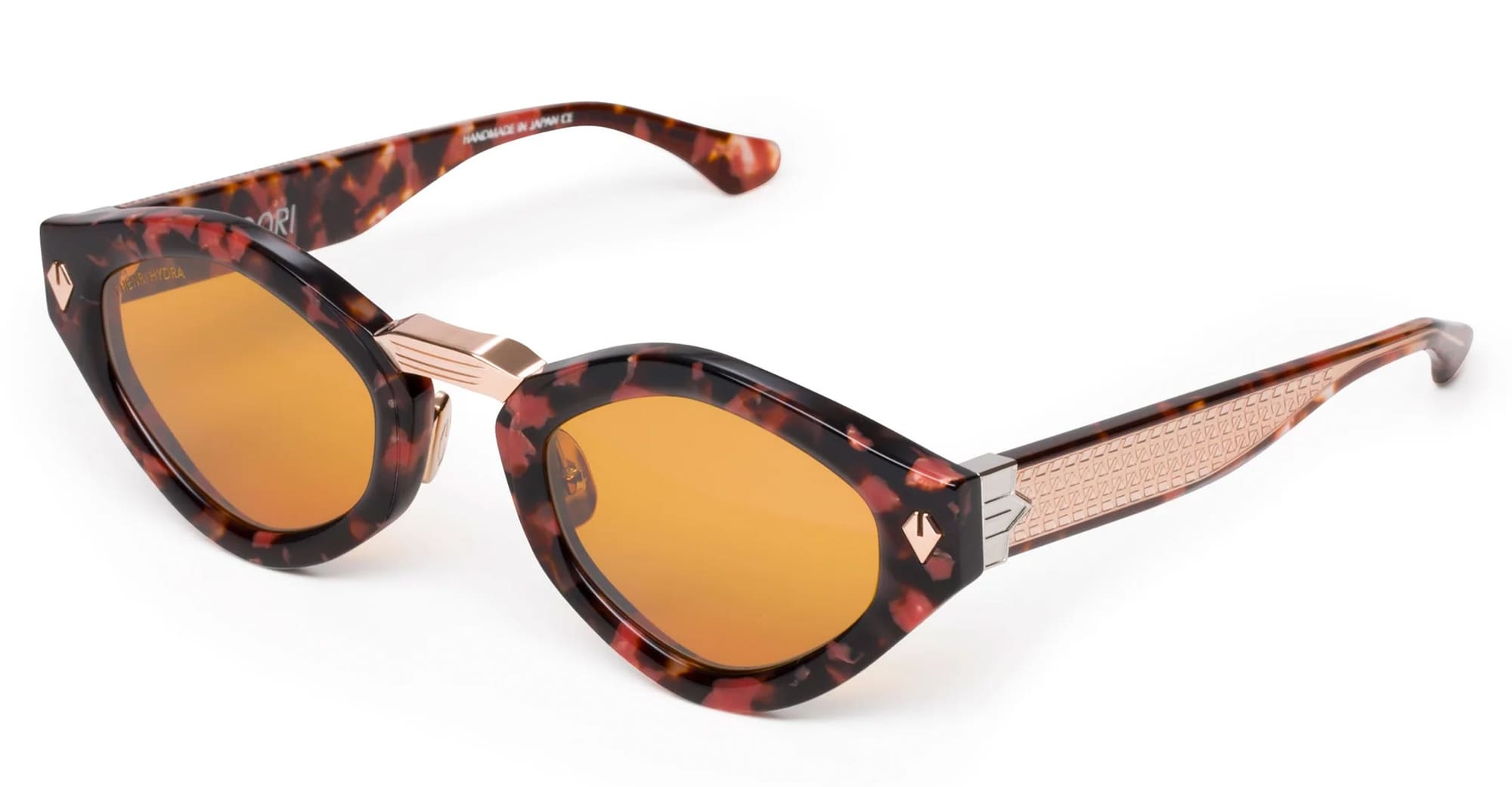 Ottica Mondello Roma - T HENRI - HCS004 - HYDRA - MIZNER - Acetate, titanium - shape  - Tortoise - EYEWEAR - SUNGLASSES - Donna,Women - lens  - Made In Japan