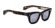 Ottica Mondello Roma - Jacques Marie Mage - JMMDE-13V  - DEALAN - BEAU - Acetate - shape Squared - Tortoise - EYEWEAR - SUNGLASSES - Unisex,Uomo,Donna,Women,Men - lens Blue - Made In Japan