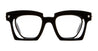 Ottica Mondello Roma - Kuboraum - KRO0J9BS000000OP - MASK J9 - BLACK SHINE - Acetate - shape  - Black - EYEWEAR - SUNGLASSES - Donna,Women - lens  - Made In Italy