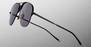 Ottica Mondello Roma - Jacques Marie Mage - JMMTV-88 - AMELIA - BLACK - Titanium - shape Aviator - Black - EYEWEAR - SUNGLASSES - Unisex,Uomo,Donna,Women,Men - lens Black - Made In Japan