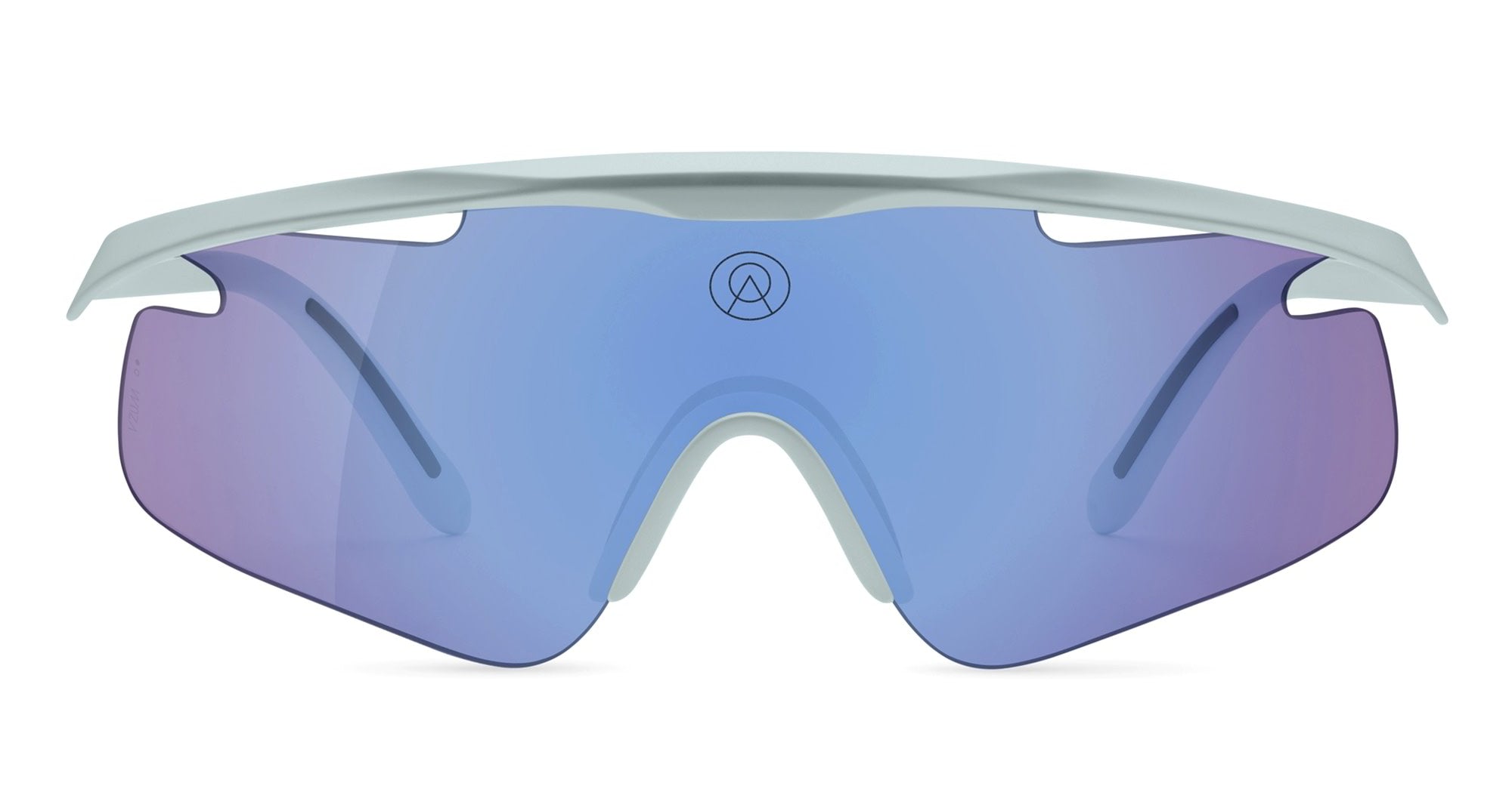  VZUM F-LENS FLM - Tr90 - shape Mask - grey - EYEWEAR - SUNGLASSES - Unisex,Uomo,Donna,Women,Men - lens purple - Made In Italy