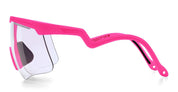 Ottica Mondello Roma - Alba Optics - 8050054518466 - DELTA - FUCHSIA II / VZUM F-LENS FIRE - Tr90 - shape Mask - pink - EYEWEAR - SUNGLASSES - Unisex,Uomo,Donna,Women,Men - lens red - Made In Italy