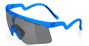 Ottica Mondello Roma - Alba Optics - 8050054517599 - DELTA - SMOKE GLOSSY / VZUM SALMON - Tr90 - shape Mask - brown - EYEWEAR - SUNGLASSES - Unisex,Uomo,Donna,Women,Men - lens Pink - Made In Italy