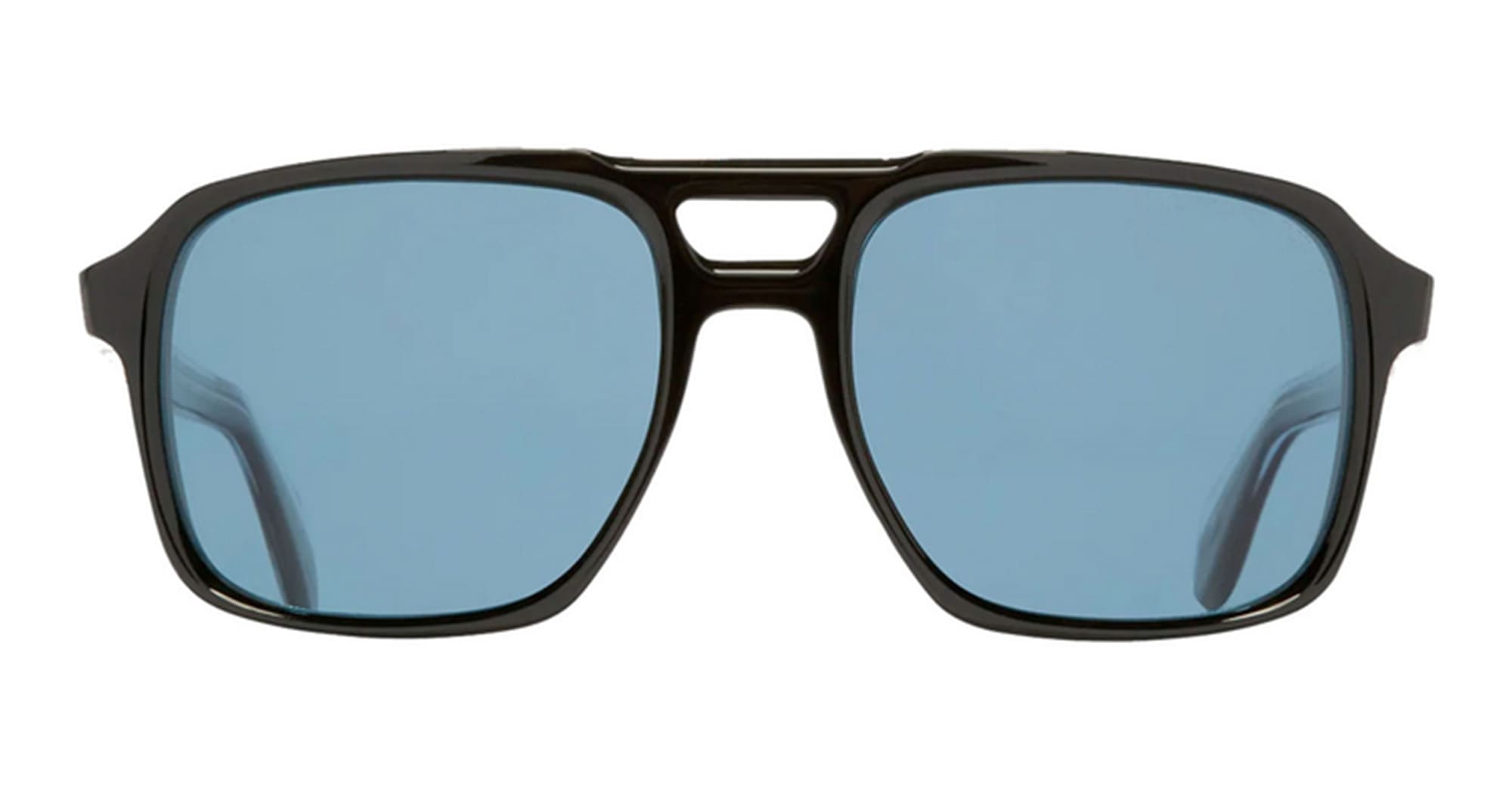 Ottica Mondello Roma - Cutler and Gross - CGSN-1394-57-11P - 1394 - 57MM / BLACK POLARIZED - Acetate - shape Aviator - Black - EYEWEAR - SUNGLASSES - Unisex,Uomo,Donna,Women,Men - lens Blue - Made In Italy