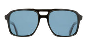 Ottica Mondello Roma - Cutler and Gross - CGSN-1394-57-11P - 1394 - 57MM / BLACK POLARIZED - Acetate - shape Aviator - Black - EYEWEAR - SUNGLASSES - Unisex,Uomo,Donna,Women,Men - lens Blue - Made In Italy