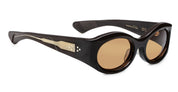 Ottica Mondello Roma - Jacques Marie Mage - JMMYC-5K - GIA - WALNUT - Acetate - shape Oval - brown - EYEWEAR - SUNGLASSES - Donna,Women - lens orange - Made In Japan