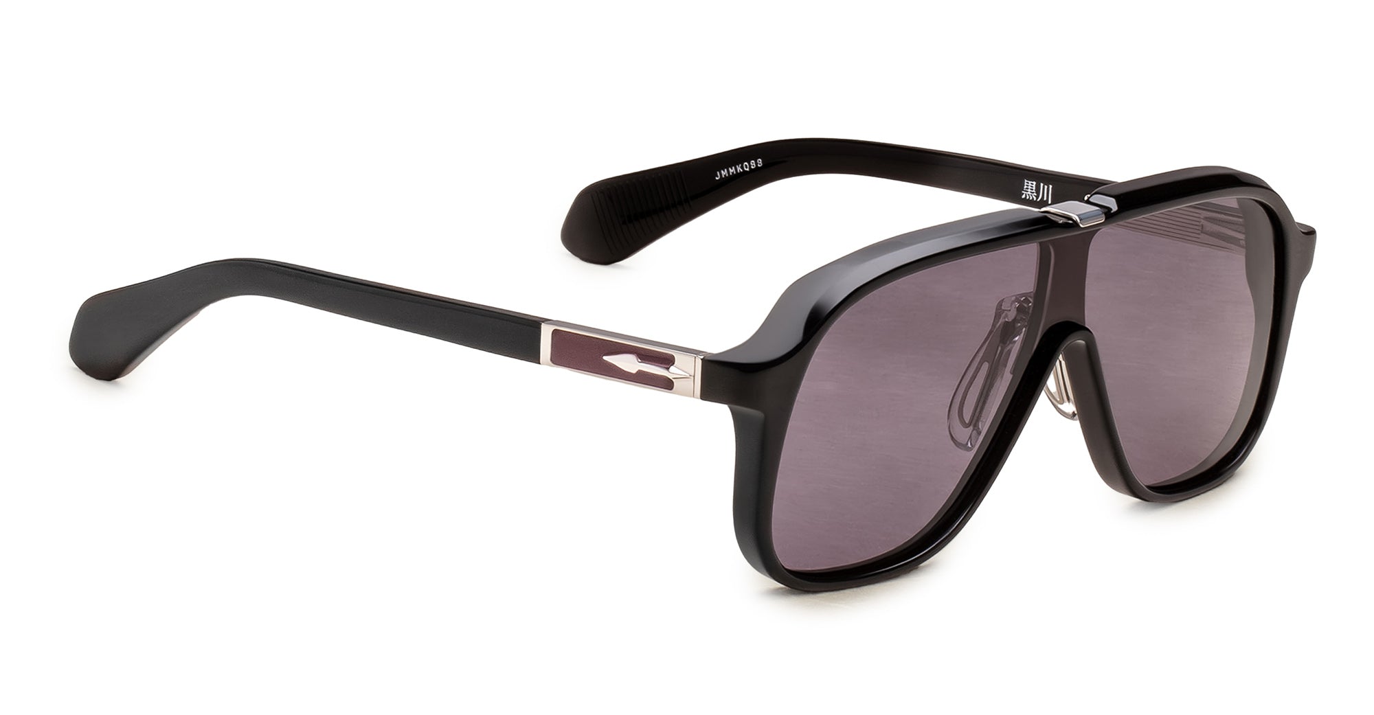 Ottica Mondello Roma - Jacques Marie Mage - JMMKQ-88 - KUROKAWA - BLACK - Acetate - shape Aviator - Black - EYEWEAR - SUNGLASSES - Unisex,Uomo,Donna,Women,Men - lens Black - Made In Japan