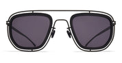 Ottica Mondello Roma - Mykita - 10086149 - FERLO - MH6 PITCH BLACK - stainless steel - shape  - Black - EYEWEAR - SUNGLASSES - Donna,Women - lens  - Made In Germany