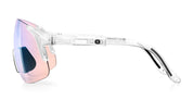 Ottica Mondello Roma - Alba Optics - 8050054516097 - JUMBO - CRYSTAL GLOSSY / VZUM F-LENS FML - Tr90 - shape Mask - Crystal - EYEWEAR - SUNGLASSES - Unisex,Uomo,Donna,Women,Men - lens purple - Made In Italy