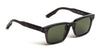 Ottica Mondello Roma - Movitra - MOMENTUM 05-C1 S - MOMENTUM 05 - C1 Black / Green Lens - Acetate - shape Rectangular - Black - EYEWEAR - SUNGLASSES - Uomo,Men - lens Green - Made In Italy