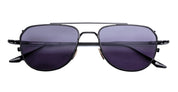 Ottica Mondello Roma - Jacques Marie Mage - JMMCEN-19J - CENDRAS - CORBEAU - Titanium - shape Pilot - Black - EYEWEAR - SUNGLASSES - Unisex,Uomo,Donna,Women,Men - lens Grey - Made In Japan