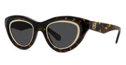 Ottica Mondello Roma - Loewe - LW40182U5352A - Anagram Havana Cat Eye Sunglasses - Acetate - shape  - Havana - EYEWEAR - SUNGLASSES - Donna,Women - lens  - Made In Italy