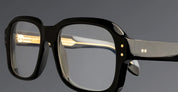 Ottica Mondello Roma - Cutler and Gross - CGOP-9852-52-01 - 9852 - BLACK RX - Acetate - shape  - Black - EYEWEAR - EYEGLASSES - Uomo,Men - lens  - Made In Italy