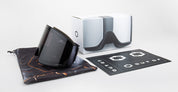 Ottica Mondello Roma - Out Of - XG109111 - VOID - BUBBLES / THE ONE NERO LENS - nylon - shape Mask - black, white - EYEWEAR - GOGGLES - Unisex,Uomo,Donna,Women,Men - lens Black - Made In Italy