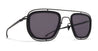 Ottica Mondello Roma - Mykita - 10086149 - FERLO - MH6 PITCH BLACK - stainless steel - shape  - Black - EYEWEAR - SUNGLASSES - Donna,Women - lens  - Made In Germany