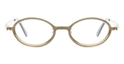 Ottica Mondello Roma - Kuboraum - KROH18GD000000OP - MASK H18 - GOLD RX - Metal - shape Oval - Gold - EYEWEAR - EYEGLASSES - Unisex,Uomo,Donna,Women,Men - lens Clear - Made In Italy