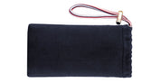 Soft twill eyewear case - navy blue