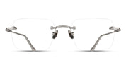 Ottica Mondello Roma - Matsuda - M5008.RX.BS.51 - M5008 - BRUSHED SILVER RX - Titanium - shape Squared - Silver - EYEWEAR - EYEGLASSES - Unisex,Uomo,Donna,Women,Men - lens Clear - Made In Japan