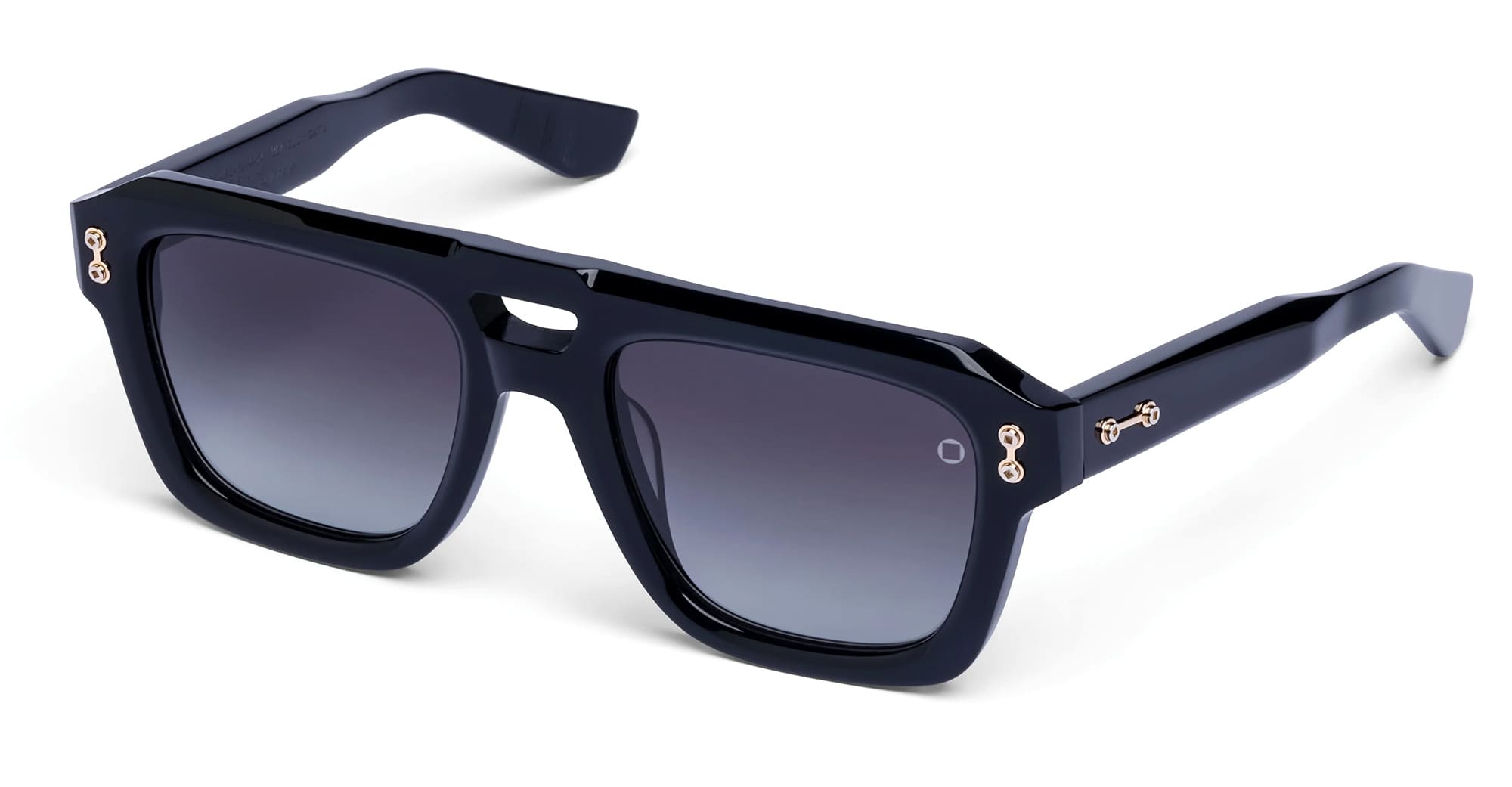 Ottica Mondello Roma - Akoni - AKS-531A-54 - PERSEUS -  BLACK - Acetate - shape  - Black - EYEWEAR - SUNGLASSES - Unisex,Uomo,Donna,Women,Men - lens  - Made In Japan