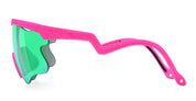 Ottica Mondello Roma - Alba Optics - 8050054517933 - DELTA LEI - FUCHSIA II / VZUM F-LENS BTL - Tr90 - shape Mask - pink - EYEWEAR - SUNGLASSES - Unisex,Uomo,Donna,Women,Men - lens blue green - Made In Italy