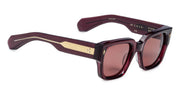 Ottica Mondello Roma - Jacques Marie Mage - JMMEZ-18M - ENZO - AMARENA - Acetate - shape Squared - red - EYEWEAR - SUNGLASSES - Unisex,Uomo,Donna,Women,Men - lens red - Made In Japan