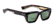 Ottica Mondello Roma - Jacques Marie Mage - JMMWK-18Q - WALKER - ETNA - Acetate - shape Rectangular - Havana - EYEWEAR - SUNGLASSES - Unisex,Uomo,Donna,Women,Men - lens Green - Made In Japan