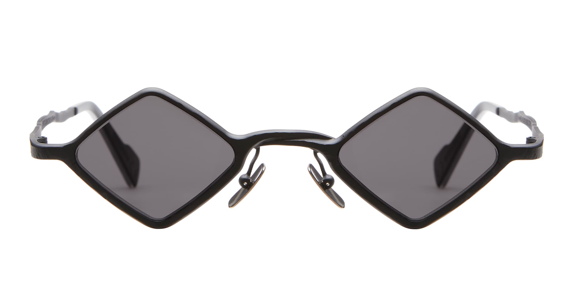 Ottica Mondello Roma - Kuboraum - KRSZ14BM0000002Y - MASK Z14 - BLACK MATT - metal, acetate - shape   - Black - EYEWEAR - SUNGLASSES - Uomo,Men - lens dark grey - Made In Italy