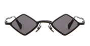 Ottica Mondello Roma - Kuboraum - KRSZ14BM0000002Y - MASK Z14 - BLACK MATT - metal, acetate - shape   - Black - EYEWEAR - SUNGLASSES - Uomo,Men - lens dark grey - Made In Italy