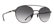 Ottica Mondello Roma - Mykita - 10091681 - REVA - Pow13 Black - stainless steel - shape Aviator - Black - EYEWEAR - SUNGLASSES - Unisex,Uomo,Donna,Women,Men - lens Gradient grey - Made In Germany