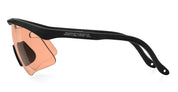 Ottica Mondello Roma - Alba Optics - 8050054518701 - MANTRA - BLACK / VZUM SALMON - Tr90 - shape Mask - Black - EYEWEAR - SUNGLASSES - Unisex,Uomo,Donna,Women,Men - lens Pink - Made In Italy