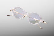 Ottica Mondello Roma - Jacques Marie Mage - JMMCRVRX-5E - CLARK VU - CAMEO RX - Acetate, titanium - shape Round - pink - EYEWEAR - EYEGLASSES - Unisex,Uomo,Donna,Women,Men - lens Clear - Made In Japan