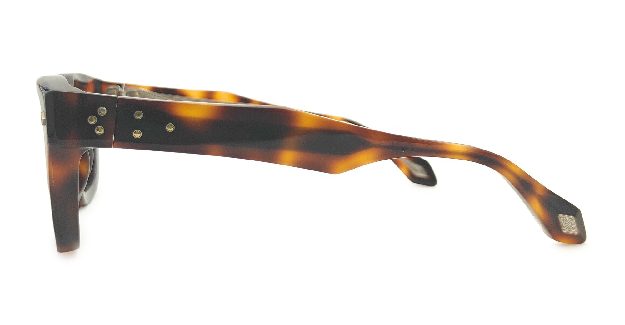 Ottica Mondello Roma - Daizo - A-S001e-H1-PG01 - PETE - HAVANA CLASSIC / GREEN LENS - Acetate - shape  - Havana - EYEWEAR - SUNGLASSES - Unisex,Uomo,Donna,Women,Men - lens  - Made In Japan