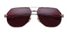 Ottica Mondello Roma - Jacques Marie Mage - J-ESN-JG-S4022-OS - REYNOLD - CHAMPAGNE - Titanium - shape Aviator - light gold - EYEWEAR - SUNGLASSES - Uomo,Men - lens red - Made In Japan