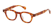 Ottica Mondello Roma - Julius Tart - JTPL-102F-RX - AR 46X24 - LIGHT TORTOISE RX - Acetate - shape Panto - Tortoise - EYEWEAR - EYEGLASSES - Unisex,Uomo,Donna,Women,Men - lens Clear - Made In Japan