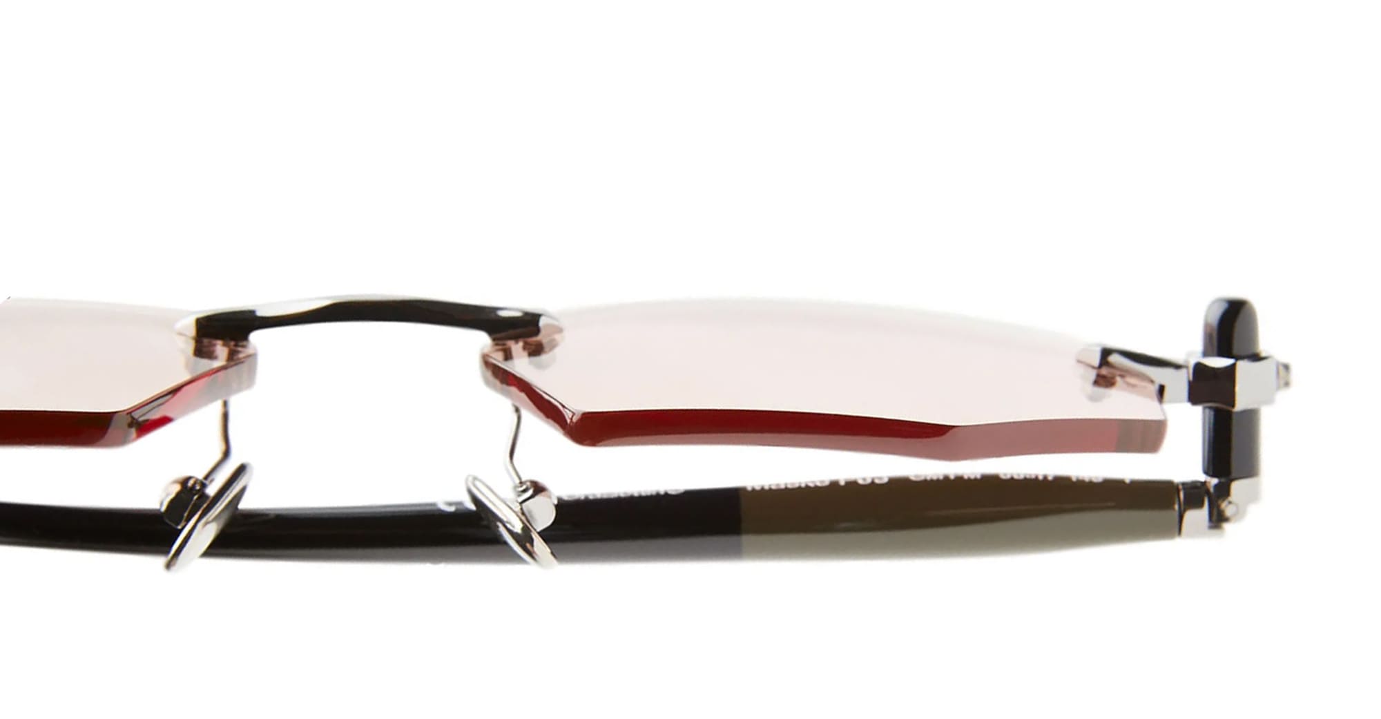 Ottica Mondello Roma - Kuboraum - KRSP63GMPM00004P - MASK P63 GM PM - GUNMETAL - Acetate - shape Octagonal - grey - EYEWEAR - SUNGLASSES - Unisex,Uomo,Donna,Women,Men - lens Brown - Made In Italy