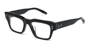 Ottica Mondello Roma - Akoni - AKX-100H-50 - COLUMBA - BLACK / BLACK RHODIUM RX - Acetate - shape  - Black, Grey - EYEWEAR - EYEGLASSES - Unisex,Uomo,Donna,Women,Men - lens  - Made In Japan