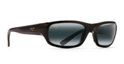 Ottica Mondello Roma - Maui Jim - MJ0103S-001 - STINGRAY - GLOSS BLACK / NEUTRAL GREY LENS - nylon - shape Rectangular - Black - EYEWEAR - SUNGLASSES - Unisex,Uomo,Donna,Women,Men - lens Grey - Made In Italy