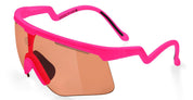 Ottica Mondello Roma - Alba Optics - 8050054517865 - DELTA - FUCHSIA II / VZUM SALMON - Tr90 - shape Mask - pink - EYEWEAR - SUNGLASSES - Unisex,Uomo,Donna,Women,Men - lens Pink - Made In Italy