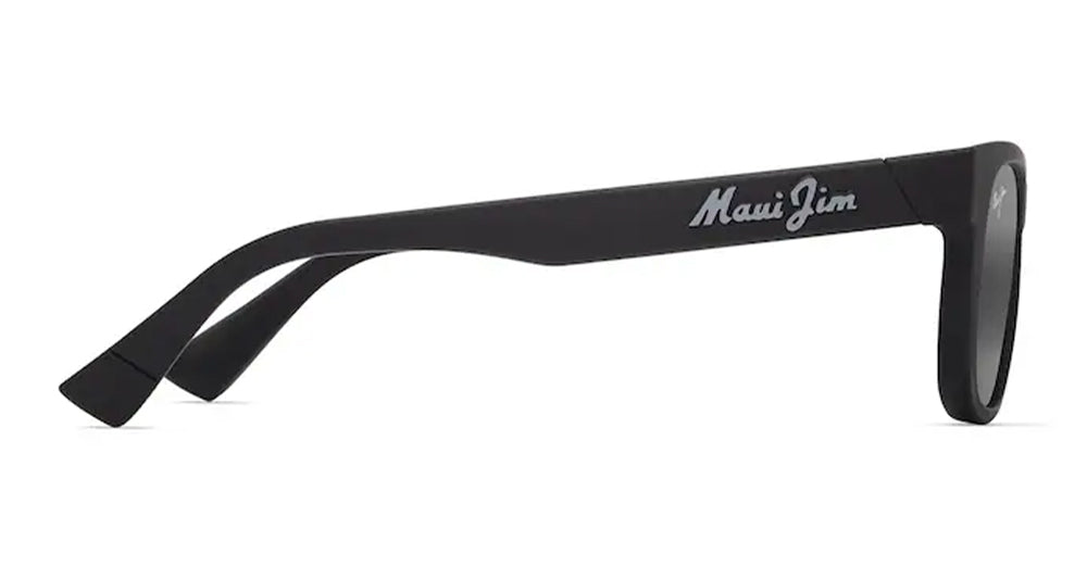Ottica Mondello Roma - Maui Jim - MJ0687S-001 - KAULIKE - MATTE BLACK / NEUTRAL GREY - nylon - shape Classic - Black - EYEWEAR - SUNGLASSES - Unisex,Uomo,Donna,Women,Men - lens Grey - Made In Japan